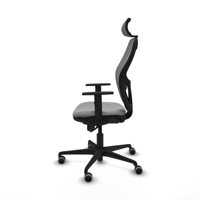 PIQUERAS Y CRESPO Silla de oficina Jorquera Gris con Mecanismo Sincro PIQUERAS Y CRESPO Silla de oficina Jorquera Gris con Mecanismo Sincro