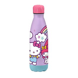 KIDS LICENSING Botella de Acero Inoxidable Hello Kitty and Friends 700ml