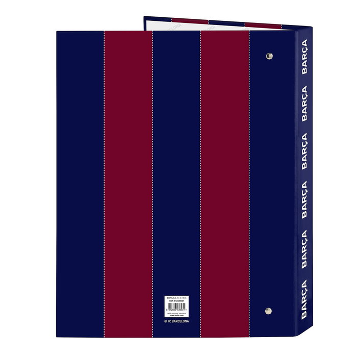 Safta Carpeta 4 Anillas Mixtas F.C. Barcelona 1ª Equipación 23/24 Folio Safta Carpeta 4 Anillas Mixtas F.C. Barcelona 1ª Equipación 23/24 Folio