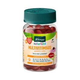 Kneipp Gummies Niños Multivitaminas 30 Caramelos Sabor Fresa