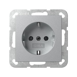 GIRA 418826 SCHUKO System 55 F Alu