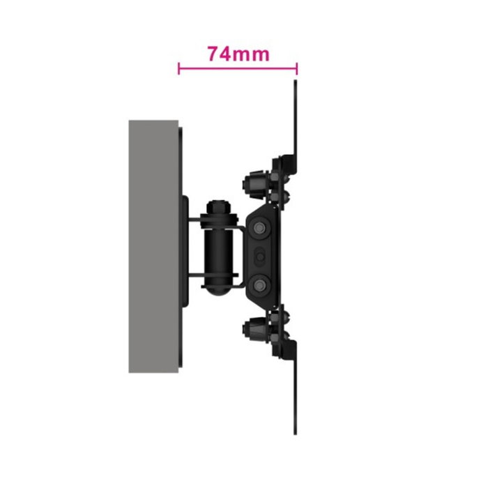Ewent EW1520 Soporte de Pared para TV con Movimiento Completo, Negro Ewent EW1520 Soporte de Pared para TV con Movimiento Completo, Negro