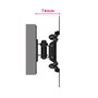 Ewent EW1520 Soporte de Pared para TV con Movimiento Completo, Negro