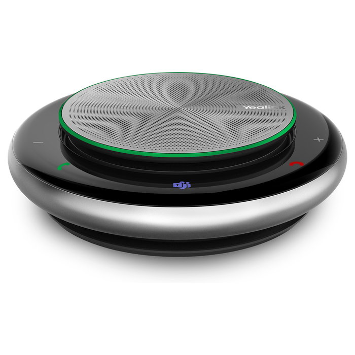 Yealink BT50 Altavoz de Conferencia con Bluetooth y Cancelación de Eco, Negro/Gris