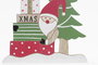 DKD Home Decor Decoración MDF Papanoel Purpurina Verde