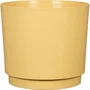 Garden Id Maceta redonda Ø 25 cm, 7 litros, H 22 cm, Color Amarillo - 695778