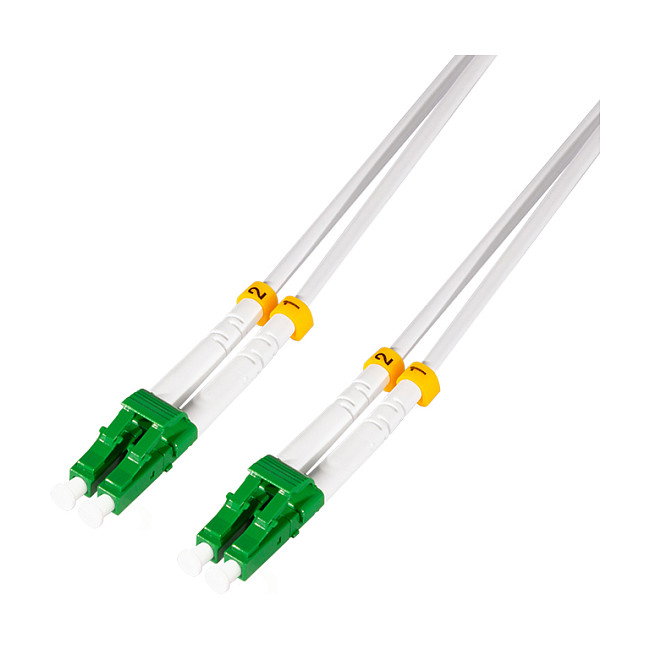 LogiLink Steel armored fiber patch cord OS2 Duplex LC/APC - LC/APC, 10 m