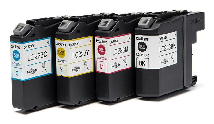 Brother LC-223 Multipack Negro, Cian, Magenta y Amarillo
