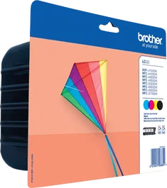Brother LC-223 Multipack Negro, Cian, Magenta, Amarillo