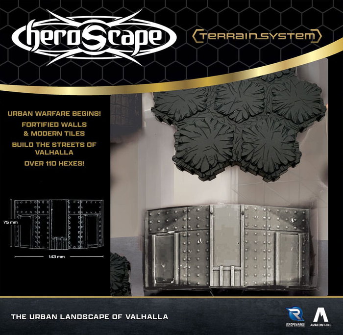 Heroscape expansión del terreno The Urban Landscape of Valhalla *Edición Inglés* Heroscape expansión del terreno The Urban Landscape of Valhalla *Edición Inglés*