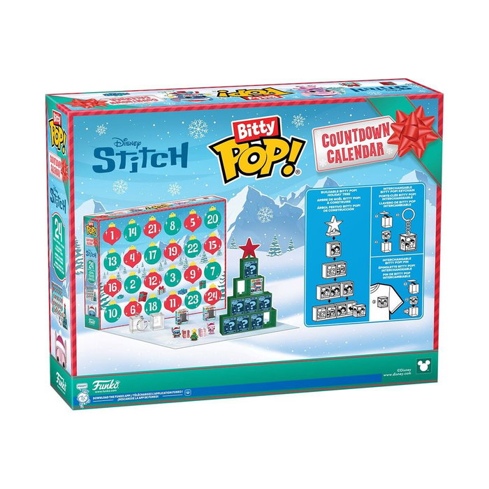 Funko Bitty POP! Calendario de Adviento Stitch Disney 24 Días