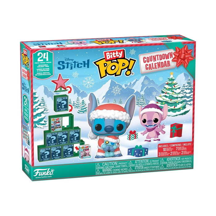 Funko Bitty POP! Calendario de Adviento Stitch Disney 24 Días