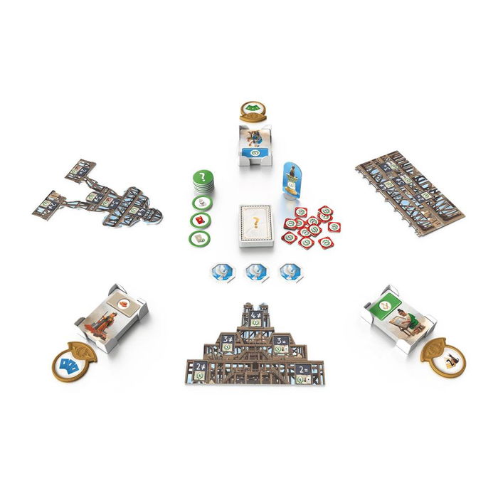 Repos Production 7 Wonders Architects: Medals Expansión en Español | Juego de Cartas | Ref. MEDES01 | Para 2-7 Jugadores desde 8 Años