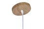 DKD Home Decor Lámpara de Techo de Bambú Marrón Claro 50x50x55 cm