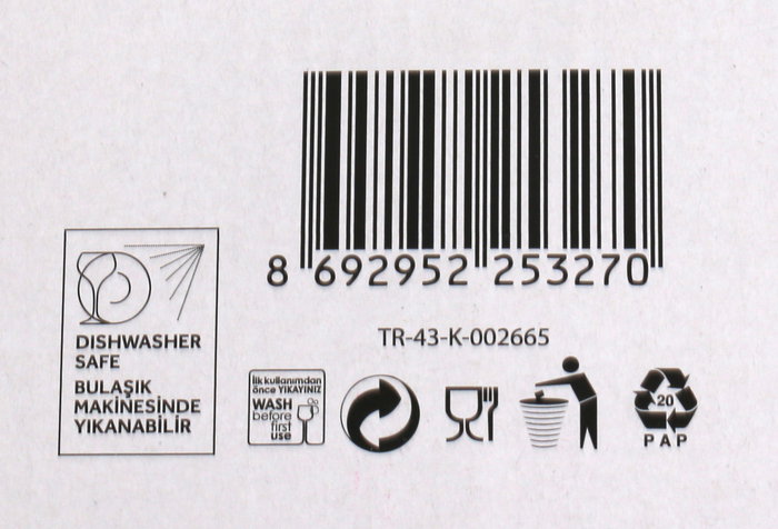 Lav Set 6 Copas Combin. Misket 645Cc (4 Cajas)