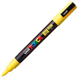 POSCA Marcador Pc-3M Punta Cónica 0,9 - 1,3 mm Amarillo