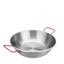 Paelleras El Cid Cofer Paellera Honda de Hierro, 24 cm de Diámetro