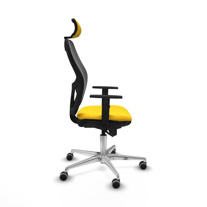 PIQUERAS Y CRESPO Silla de oficina Jorquera Amarillo y Negro PIQUERAS Y CRESPO Silla de oficina Jorquera Amarillo y Negro
