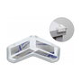 DeLOCK Protector de bordes autoadhesivo 40 x 40 x 13 mm transparente