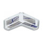 DeLOCK Protector de bordes autoadhesivo 40 x 40 x 13 mm transparente