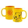 Disney El rey león Taza con relieve en 3D Simba 360 ml