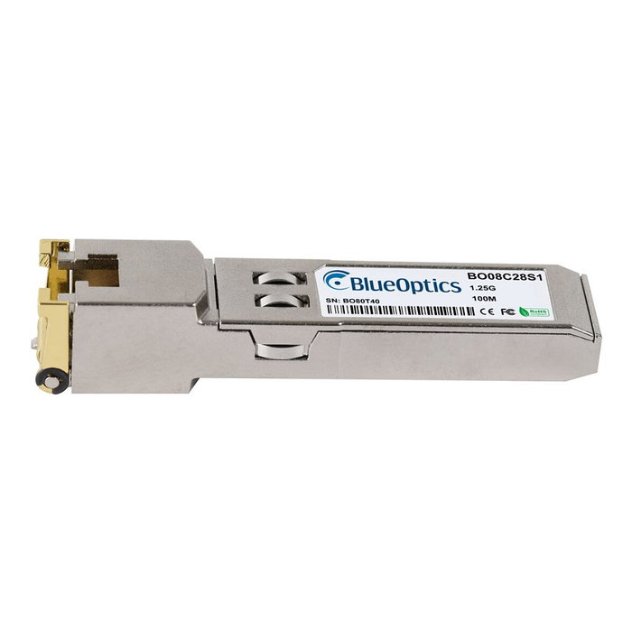 BlueOptics FG-TRAN-GC-BO BO08C28S1 transceptor SFP 1000BASE 100 m fibra óptica compatible Fortinet