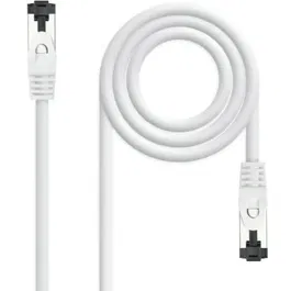 Nano Cable 10.20.2000-L25-W Cable de Red RJ45 SSTP Cat.8.1/ 25cm/ Blanco 2GHz 40 Gbps AWG26 LSZH OFC