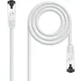 Nano Cable 10.20.2000-L25-W Cable de Red RJ45 SSTP Cat.8.1/ 25cm/ Blanco 2GHz 40 Gbps AWG26 LSZH OFC