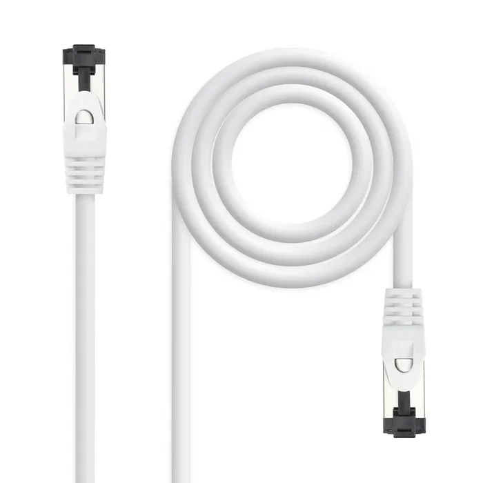 Nanocable 10.20.2000-L25-W Cable de Red Ethernet RJ45 Cat8.1 40 Gbps, 2 GHz, S/FTP, Blindaje SSTP, 25 cm, 0.25 m, Blanco Nanocable 10.20.2000-L25-W Cable de Red Ethernet RJ45 Cat8.1 40 Gbps, 2 GHz, S/FTP, Blindaje SSTP, 25 cm, 0.25 m, Blanco