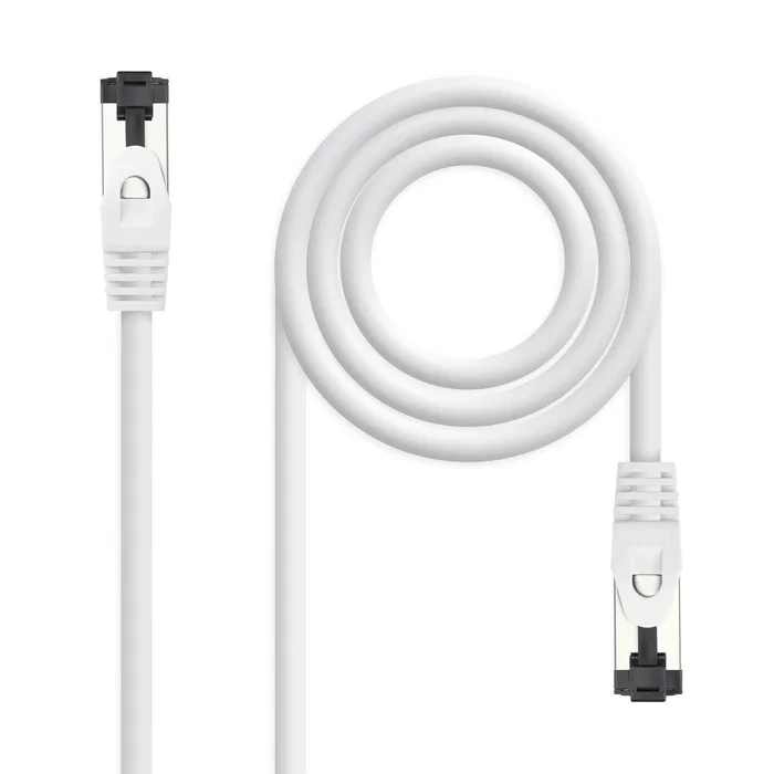 Nanocable 10.20.2000-L25-W Cable de Red Ethernet RJ45 Cat8.1 40 Gbps, 2 GHz, S/FTP, Blindaje SSTP, 25 cm, 0.25 m, Blanco Nanocable 10.20.2000-L25-W Cable de Red Ethernet RJ45 Cat8.1 40 Gbps, 2 GHz, S/FTP, Blindaje SSTP, 25 cm, 0.25 m, Blanco