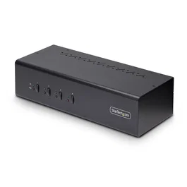 StarTech Switch KVM de 4 Puertos para 2 Monitores DisplayPort 4K 60Hz