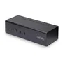 StarTech.com Switch KVM de 4 Puertos y 2 Monitores DisplayPort 4K 60Hz con Hub USB 5Gbps