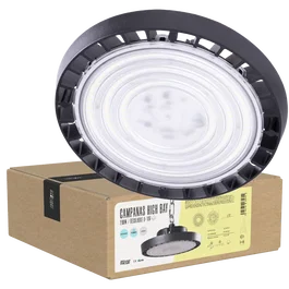 BX3 LIGHT Campana High Bay LED 200W IP65 4000K 120 grados para Alturas Grandes - Referencia BX3-HVB200W-N2-CW