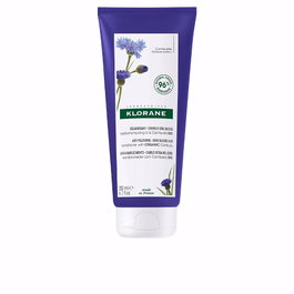 Klorane Acondicionador Antiamarilleo Centaurea BIO para Cabello Gris y Rubio (Reacondicionado)