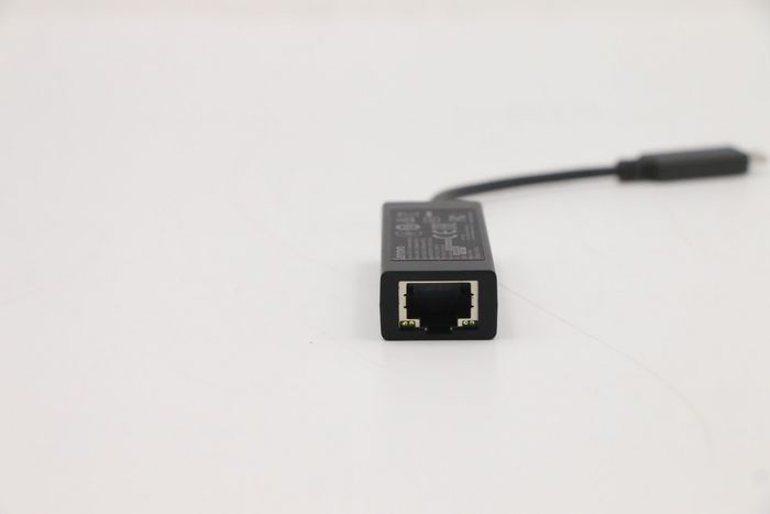 Lenovo Adaptador USB-C a Ethernet Gigabit para conectar portátiles USB-C a red cableada, conexión estable y rápida Lenovo Adaptador USB-C a Ethernet Gigabit para conectar portátiles USB-C a red cableada, conexión estable y rápida