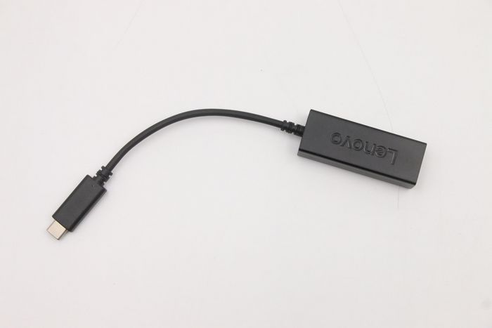Lenovo Adaptador USB-C a Ethernet Gigabit para conectar portátiles USB-C a red cableada, conexión estable y rápida Lenovo Adaptador USB-C a Ethernet Gigabit para conectar portátiles USB-C a red cableada, conexión estable y rápida