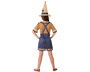 Disfraz de Espantapájaros del Mago de Oz para Niña 3-4 Años - Con Sombrero de Punta y Vestido Corto de Fantasía