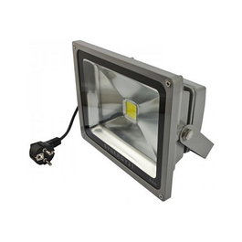 Synergy 21 LED Spot Exterior 50W, Carcasa Negra, Luz Blanco Neutro, Modelo V2