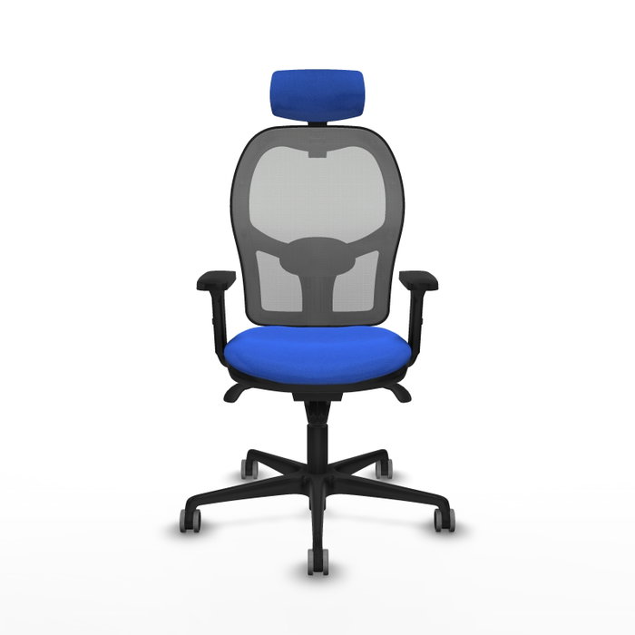PIQUERAS Y CRESPO Silla de oficina Jorquera Azul y Gris