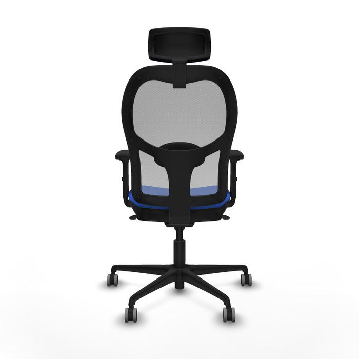 PIQUERAS Y CRESPO Silla de oficina Jorquera Azul y Gris