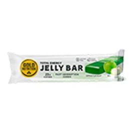 GOLD NUTRITION Jelly Bar Total Energy Apple 15Uds. Barrita Gominola Vegana para Deportistas