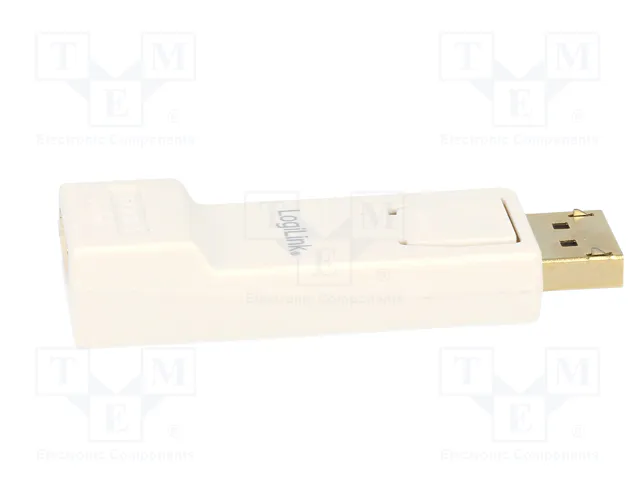 LogiLink Adaptador DisplayPort a HDMI 1080p/60 Hz Blanco LogiLink Adaptador DisplayPort a HDMI 1080p/60 Hz Blanco