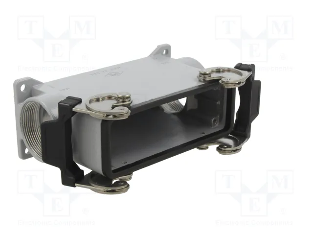 ILME Carcasa para Conectores HDC Tamaño 104.27 con Pestillo Doble ILME Carcasa para Conectores HDC Tamaño 104.27 con Pestillo Doble