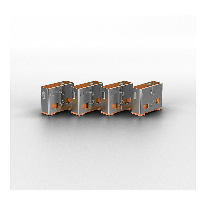 Lindy Bloqueador de puerto USB Tipo A con llave, Naranja, Pack de 5 piezas Lindy Bloqueador de puerto USB Tipo A con llave, Naranja, Pack de 5 piezas
