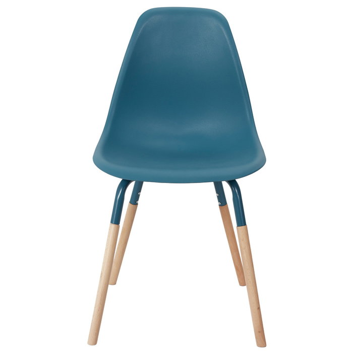 Home Deco Factory Silla Phenix Azul Canard Estilo Escandinavo