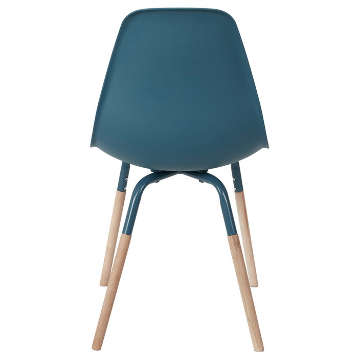 Home Deco Factory Silla Phenix Azul Canard Estilo Escandinavo