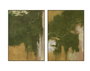 DKD Home Decor Cuadro Lienzo Abstracto Surtido de 2 Piezas 100x4x140 cm