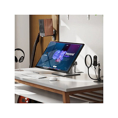 ALOGIC Alogic 32C6KPDTF Monitor Táctil 32" IPS 6K Ultra HD 60Hz DisplayHDR 400 USB-C 95W PD Plata Negro