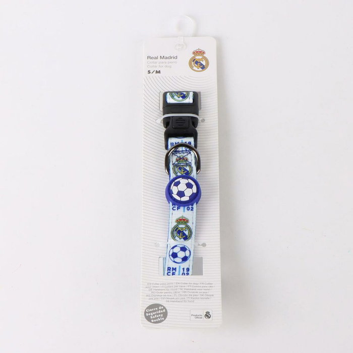 Cerdá Collar Para Perros Real Madrid T3S:S/M Azul