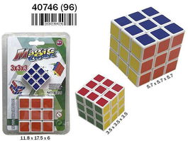Rama Cubo Rompecabezas Mágico Set 2 Unidades 5,7x5,7x5,7 cm y 3,5x3,5x3,5 cm